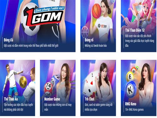Các sản phẩm cá cược phổ biến nhất của B52 Gaming - B52