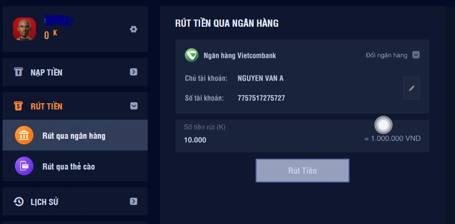 Bộ sưu tập trò chơi trên trang web 777Loc Games - 777Loc